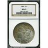 Image 1 : 1889  MS65 NGC. Adequately struck, except for t