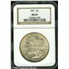 Image 3 : 1891  MS65 NGC. Long an unheralded condition ra