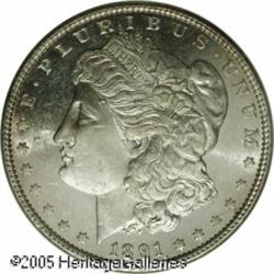 1891  MS64 Deep Mirror Prooflike NGC. The 1891