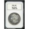 Image 3 : 1891  MS64 Deep Mirror Prooflike NGC. The 1891