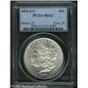 Image 1 : 1891-CC  MS63 PCGS. Brilliant and sharply struc