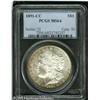 Image 1 : 1891-CC  MS64 PCGS. Well struck with sparkling