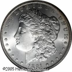 1891-CC  MS66 NGC. VAM-3. A Top 100 Variety. A