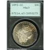 Image 1 : 1892-CC  MS63 PCGS. A well struck and exceeding