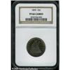 Image 3 : 1893  MS65 NGC. A sparkling white coin that sho