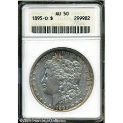 1895-O  AU50 ANACS. Typically softly struck on