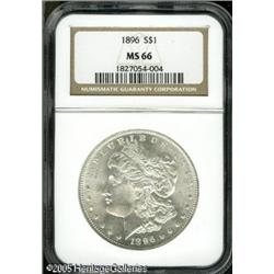 1896  MS66 NGC. A beautifully preserved premium