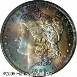 1896  MS66 PCGS. A magnificently toned example
