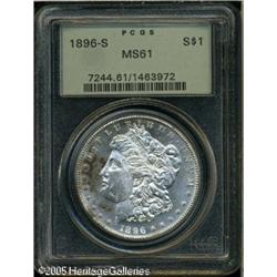 1896-S  MS61 PCGS. This is a frosty, bright exa
