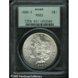 1898-S  MS63 PCGS. Untoned with nice luster, bu