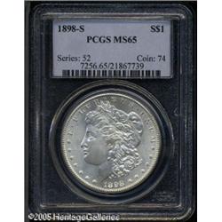1898-S  MS65 PCGS. A pleasingly smooth, untoned
