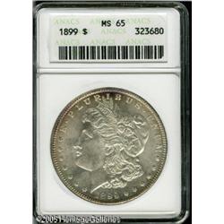 1899  MS65 ANACS. A narrow ring of peripheral l
