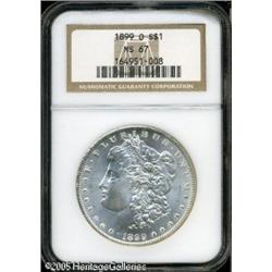 1899-O  MS67 NGC. A true Superb Gem with minima