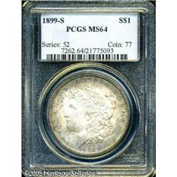 1899-S  MS64 PCGS. The borders are visited by a