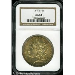 1899-S  MS64 NGC. A splendid example with excel