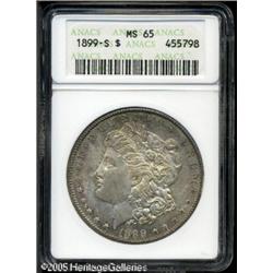 1899-S  MS65 ANACS. Lightly toned, with adequat