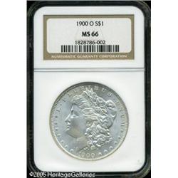 1900-O  MS66 NGC. White surfaces display strong