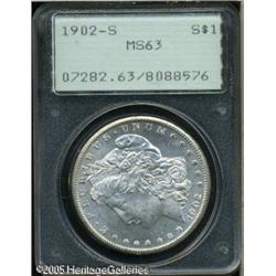 1902-S  MS63 PCGS. Well struck with exceedingly