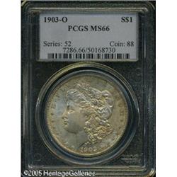 1903-O  MS66 PCGS. The obverse shows a thin lay