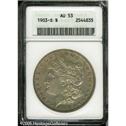 1903-S  AU53 ANACS. Original light gray surface