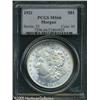 1921  MS66 PCGS. White and scantly marked with