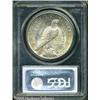 Image 2 : 1921  MS64 PCGS. A thin veneer of champagne-gol