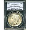Image 1 : 1921  MS65 PCGS. Fully lustrous, but just a bit