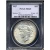 Image 1 : 1927  MS65 PCGS. An unusually sharp strike seem