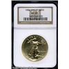 Image 1 : 1986 G$50  One-Ounce Gold Eagle MS69 NGC. Brilliant