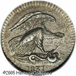 1837 Feuchtwanger Cent MS63 NGC. Low-120, HT-268, B