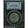 Image 3 : 1861 50C  Scott Token MS64 PCGS. When the Confedera