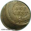 Image 2 : Undated 1C  Indian Cent--Struck 30% Off Center--Fine