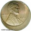 Image 1 : 1920 1C  Lincoln Cent--Struck 20% Off Center--MS64 Re