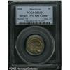 Image 3 : 1920 5C  Buffalo Nickel--Struck 15% Off Center--MS63
