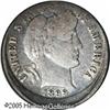 Image 1 : 1899 10C  Barber Dime--Struck 5% Off Center--Fine 12