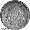 Image 2 : 1899 10C  Barber Dime--Struck 5% Off Center--Fine 12