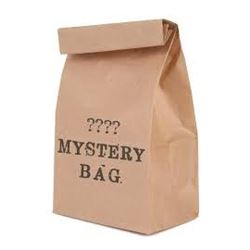 Mystery Bag Filled with odds & ends out of Estates-some examples of items are Coins-Jewelry-Collect