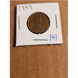 1949 Wheat Penny Great Detail