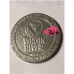 Virgin River 1 Dollar Casino Coin Mesquite Nevada