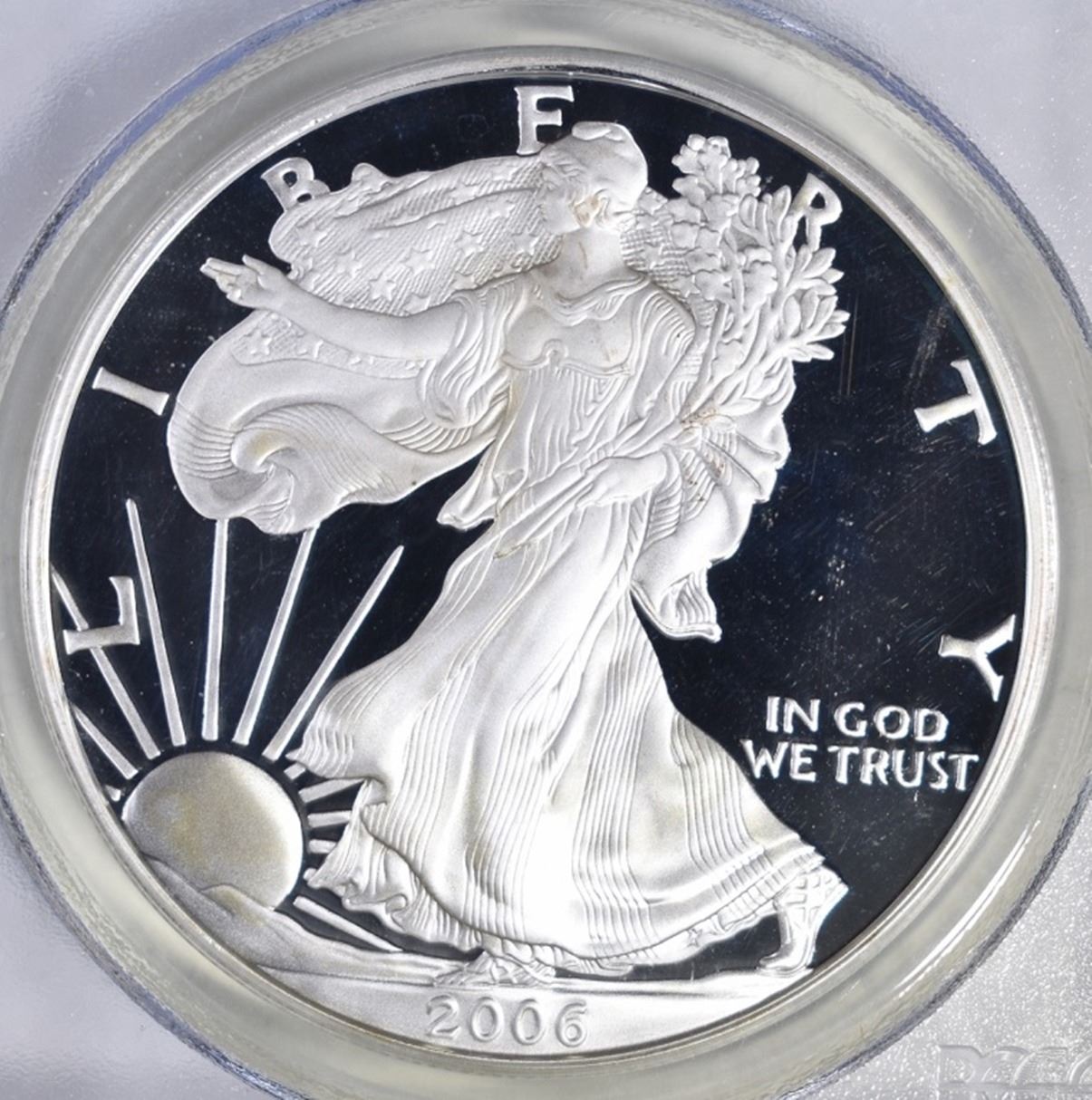 2006-W American Silver Eagle PCGS PR-70DCAM