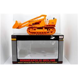 Minneapolis-Moline Highly Detailed 2 Star crawler w/ loader 1:16 Has Box
