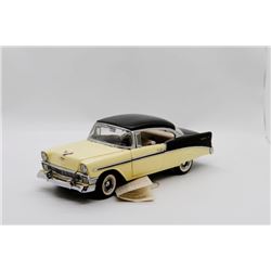 Franklin Mint 1956 Chevrolet Bel Air Sport Coupe 1:24 Nox Box