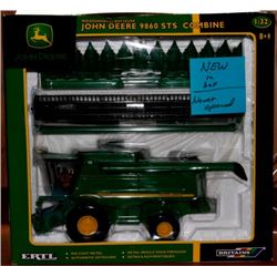 John Deere 9860 STS combine Ertl 1:32 Has Box *New - never been opened*