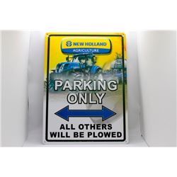 New Holland Parking Sign