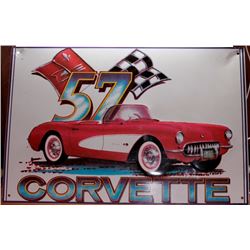 1957 Corvette Sign