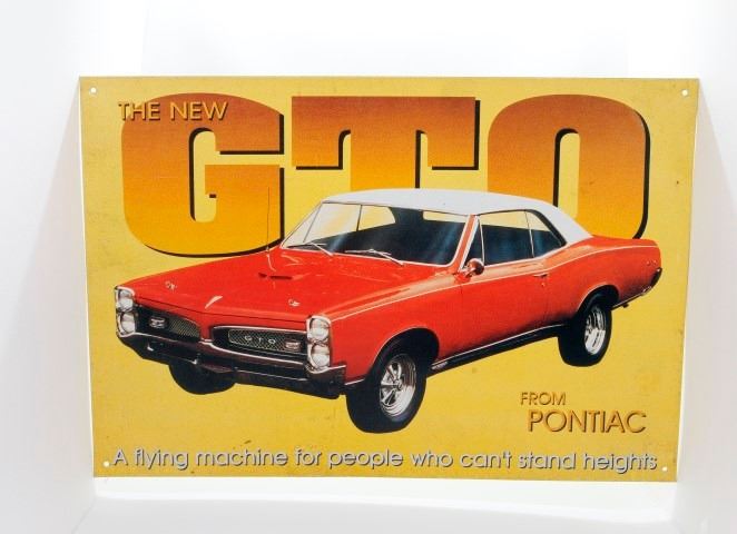 Gto Sign Pontiac GTO Sign
