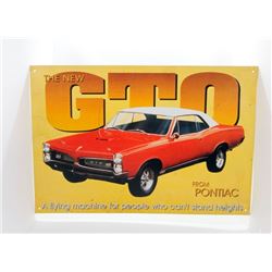 Pontiac GTO Sign