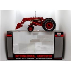 IH Farmall 340 w/ 33A loader Highly Detailed 1:16 Has Box