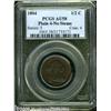 Image 1 : 1804 1/2 C Plain 4, No Stems AU58 PCGS. B-10, C-1
