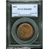 Image 1 : 1853 1C MS66 Red and Brown PCGS. N-8, R.3. Radian